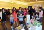  В открытии выставки работ детей в Центре Гейдара Алиева приняла участие Лейла Алиева
