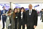 President Ilham Aliyev and First Lady Mehriban Aliyeva attend a session entitled “Advancing the Belt and Road Initiative: China’s Trillion-Dollar Vision” in Davos