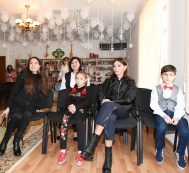 Первый вице-президент Азербайджана Мехрибан Алиева посетила детский дом в Гяндже