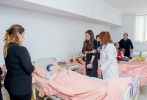 Лейла Алиева побывала в Научно-исследовательском институте гематологии и трансфузиологии