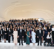 A solemn ceremony dedicated to the 96th anniversary of national leader Heydar Aliyev and 15th anniversary of establishing the Heydar Aliyev Foundation takes place 