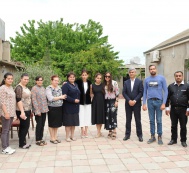 First Vice-president Mehriban Aliyeva visits Kurdakhany settlement of Baku 