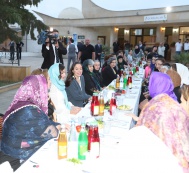 Первый вице-президент Мехрибан Алиева приняла участие в церемонии ифтара