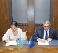 Лейла Алиева встретилась с генеральным секретарем Всемирной туристской организации ООН Зурабом Пололикашвили