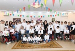 First Vice-president Mehriban Aliyeva visits a social service institution for children with impaired health condition 