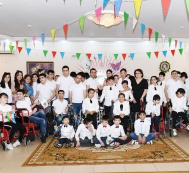 Первый вице-президент Мехрибан Алиева побывала в учреждении социального обслуживания для детей с ограниченными возможностями здоровья