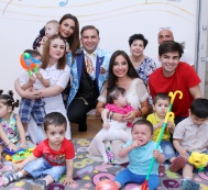 Лейла Алиева встретилась с воспитанниками дома малютки номер 1 города Баку