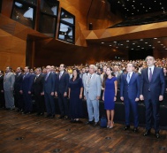 Лейла Алиева приняла участие в церемонии открытия 31-й Международной олимпиады по информатике 