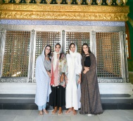 First Vice-president Mehriban Aliyeva pays a visit to Bibiheybet sanctuary 