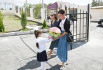 Birinci vitse-prezident Mehriban Əliyeva İsmayıllı şəhərində uşaq bağçasının açılışında iştirak edib