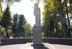 Visiting the monument erected to National Leader Heydar Aliyev in Ismailli 