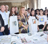 Presentation of the projects “The Opening Walls” and “Creating Hope” takes place in Gala settlement
