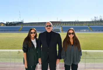 President Ilham Aliyev viewed conditions created at Guba Olympic Sports Complex after reconstruction and major overhaul