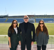 President Ilham Aliyev viewed conditions created at Guba Olympic Sports Complex after reconstruction and major overhaul