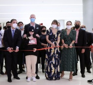 A solo exhibition by Brazilian artist Nina Pandolfo is inaugurated at the Heydar Aliyev Centre 