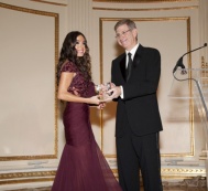 Leyla Aliyeva received the “Key to Life” Award in New York