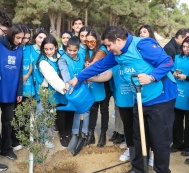 Autumn tree-planting action is launched in the framework of “Green Marathon” 