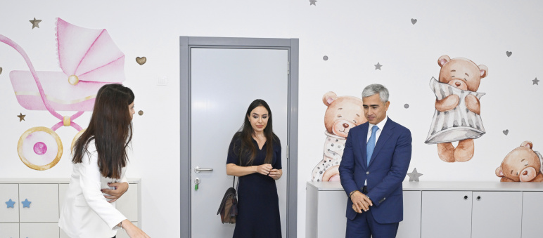 Leyla Aliyeva attends inauguration of "Kepenek" kindergarten