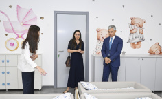 Leyla Aliyeva attends inauguration of "Kepenek" kindergarten