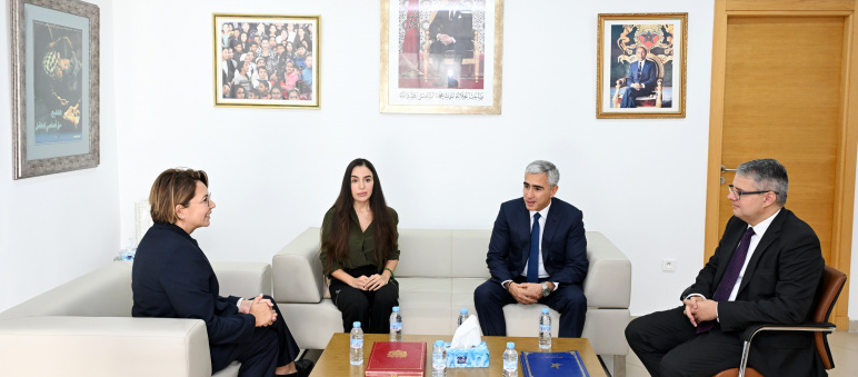 Leyla Aliyeva meets with Vice-President of National Observatory for Rights of Child