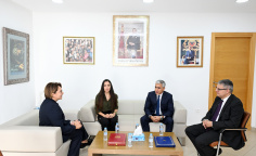 Leyla Aliyeva meets with Vice-President of National Observatory for Rights of Child