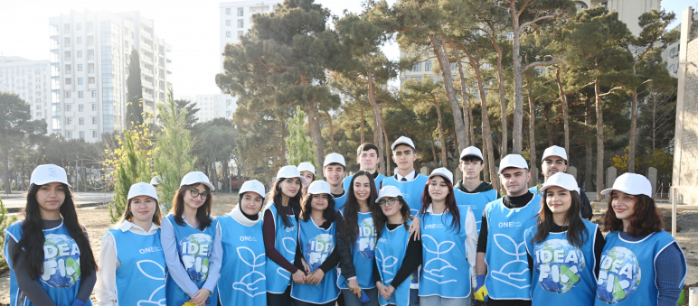 Leyla Aliyeva participates in tree-planting campaign in Baku