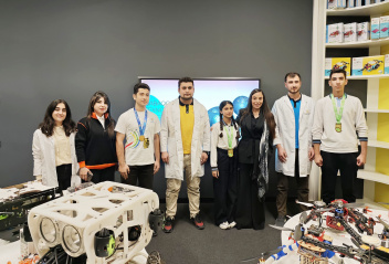 Leyla Aliyeva visits STEAM Innovation Center