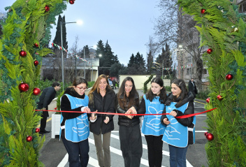 Newly renovated courtyards inaugurated in Baku