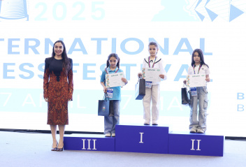“Baku Open-2025” Beynəlxalq Şahmat Festivalının bağlanış mərasimi keçirilib