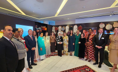 Leyla Aliyeva, head and founder of IDEA, and Arzu Aliyeva participated in the “Treasures Behind the Doors of Anatolia” exhibition in New York