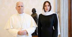 Birinci vitse-prezident Mehriban Əliyeva Roma Papası XIV Leo ilə görüşüb