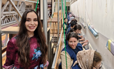 “Azerkhalcha” OJSC weaving largest circular carpet in history for Shusha Mosque “Azerkhalcha” OJSC weaving largest circular carpet in history for Shusha Mosque