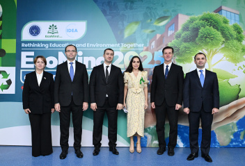 Leyla Əliyeva “EcoMind 2025” konfransında iştirak edib