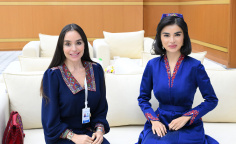 Leyla Aliyeva meets with Head of Uzbekistan’s Presidential Administration
