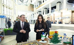 Leyla Aliyeva attends event marking 10th anniversary of “ASAN Mektub” social program