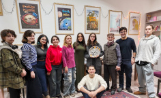 Leyla Əliyeva “ANİMAFİLM Studio”nun qonağı olub