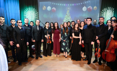 Leyla Əliyeva və Alena Əliyeva DOST İnklüziv İnkişaf və Yaradıcılıq Mərkəzini ziyarət ediblər