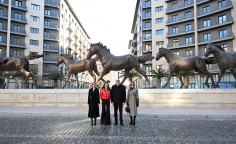 Prezident İlham Əliyev “Bakı Ağ Şəhər”də olub 