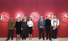 Heydər Əliyev Fondunun vitse-prezidenti, IDEA İctimai Birliyinin rəhbəri Leyla Əliyeva Azərbaycan Milli Xalça Muzeyini ziyarət edib