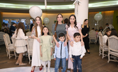 Leyla Əliyeva, Arzu Əliyeva və Alena Əliyeva xüsusi qayğıya ehtiyacı olan uşaqlar üçün təşkil olunan bayram şənliyində iştirak ediblər