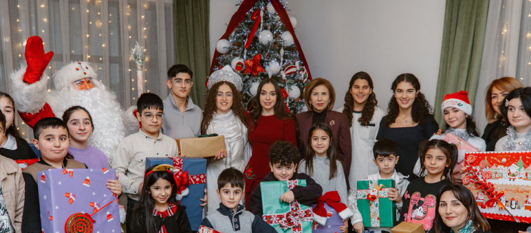 “Tut Əlimdən” Uşaqlar üçün Sosial Reabilitasiya Mərkəzində bayram şənliyi təşkil olunub