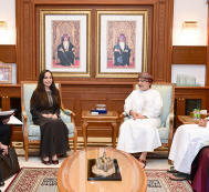 Heydər Əliyev Fondunun vitse-prezidenti Leyla Əliyeva Omanda səfərdədir