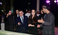 Лейла Алиева ознакомилась в городе Маскат с проектами, реализуемыми Оманской компанией по развитию туризма