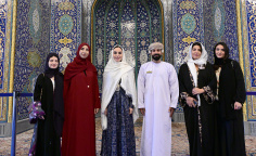 Лейла Алиева также посетила Большую мечеть Султана Кабуса в Маскате