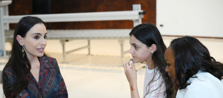 Leyla Əliyeva Efiopiya Elm Muzeyini ziyarət edib