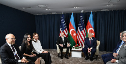 Davosda Azərbaycan Prezidenti İlham Əliyevin ABŞ Prezidenti Donald Tramp ilə görüşü olub