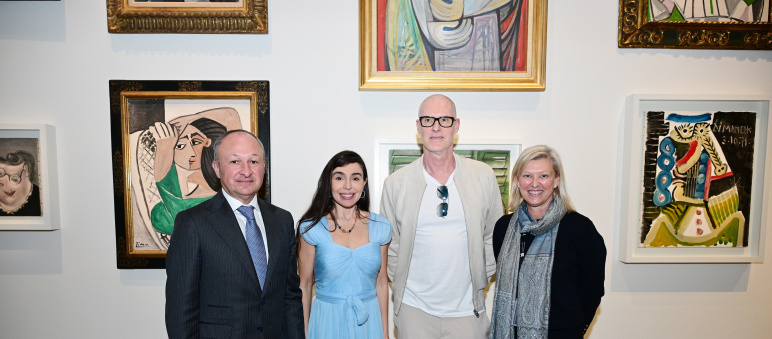 Leyla Əliyeva Luvr Əbu-Dabi muzeyini və İbrahim Ailə Evini ziyarət edib