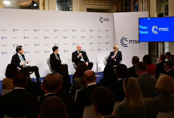 Prezident İlham Əliyev Münxendə panel müzakirələrdə iştirak edib