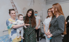 Leyla Əliyeva və Arzu Əliyeva “Leyla Medical Center”in Pediatriya Mərkəzində olublar