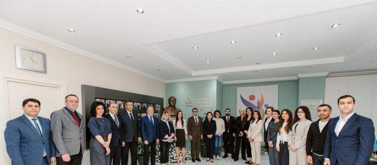 Leyla Əliyeva Bakı Beynəlxalq Multikulturalizm Mərkəzində olub